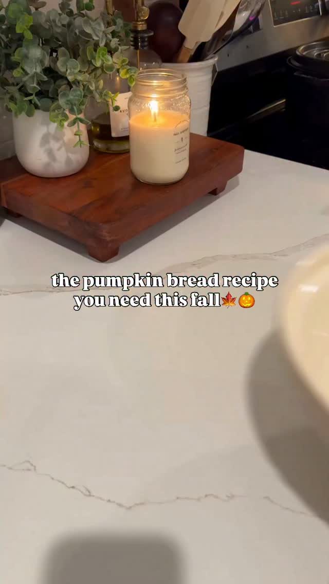 Comment PUMPKIN for the recipe🎃

This pumpkin bread is SO good. It’s cozy, soft, & all I need this time of year🤎

I love that I’m also able to use a whole can of pumpkin. No measuring out half a can and wondering what to do with the rest, & I swear it’s what makes this bread so moist! I updated my original recipe to increase the pumpkin & it’s PERFECT💯

Perfect with coffee in the morning, as an afternoon snack, or honestly just whenever you walk by and see it sitting on the counter😂 Enjoy!🥰