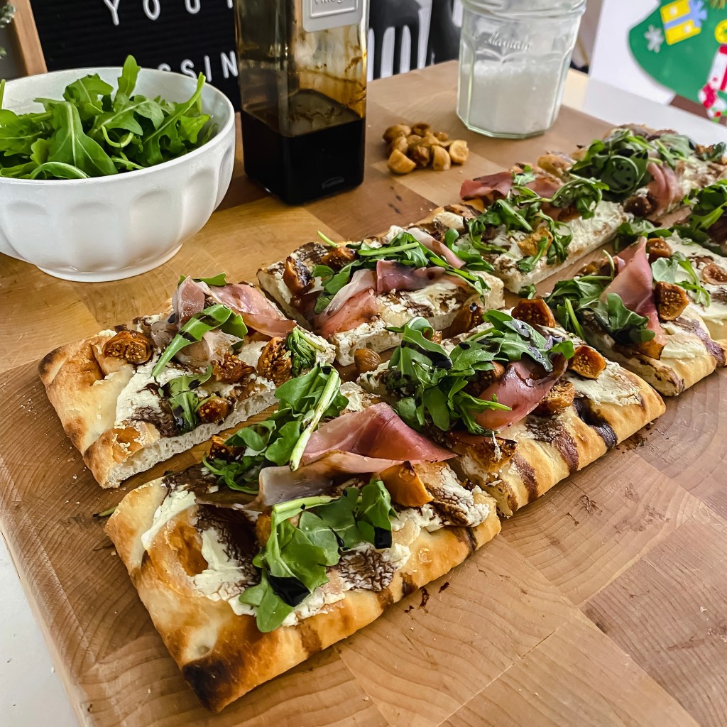 Goat Cheese Prosciutto & Fig Flatbread Daddio's Kitchen