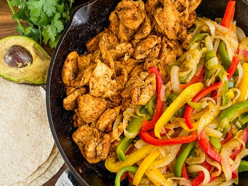Fast and Easy Chicken and Steak Fajitas - Grillin With Dad