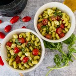 Pesto Caprese Pasta Salad