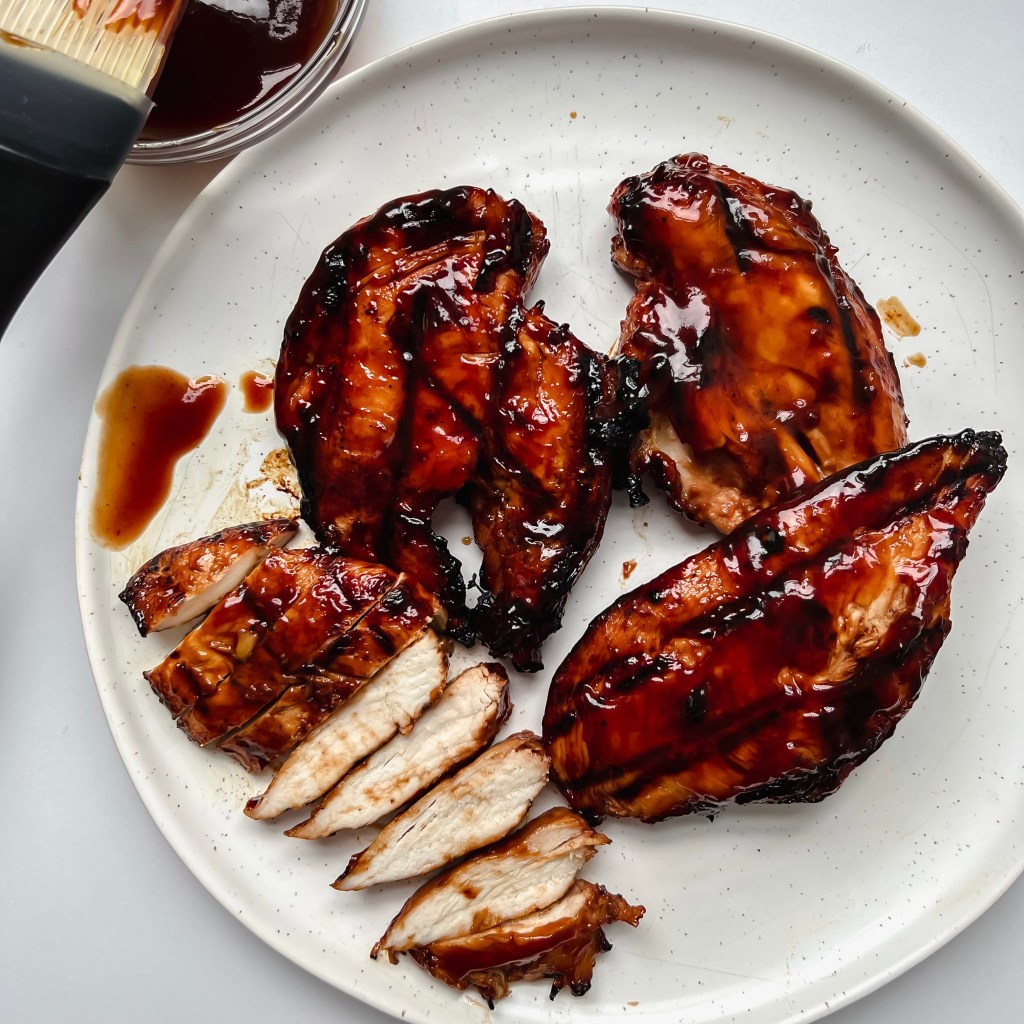 Grilled BBQ Chicken Breasts - Daddio's Kitchen