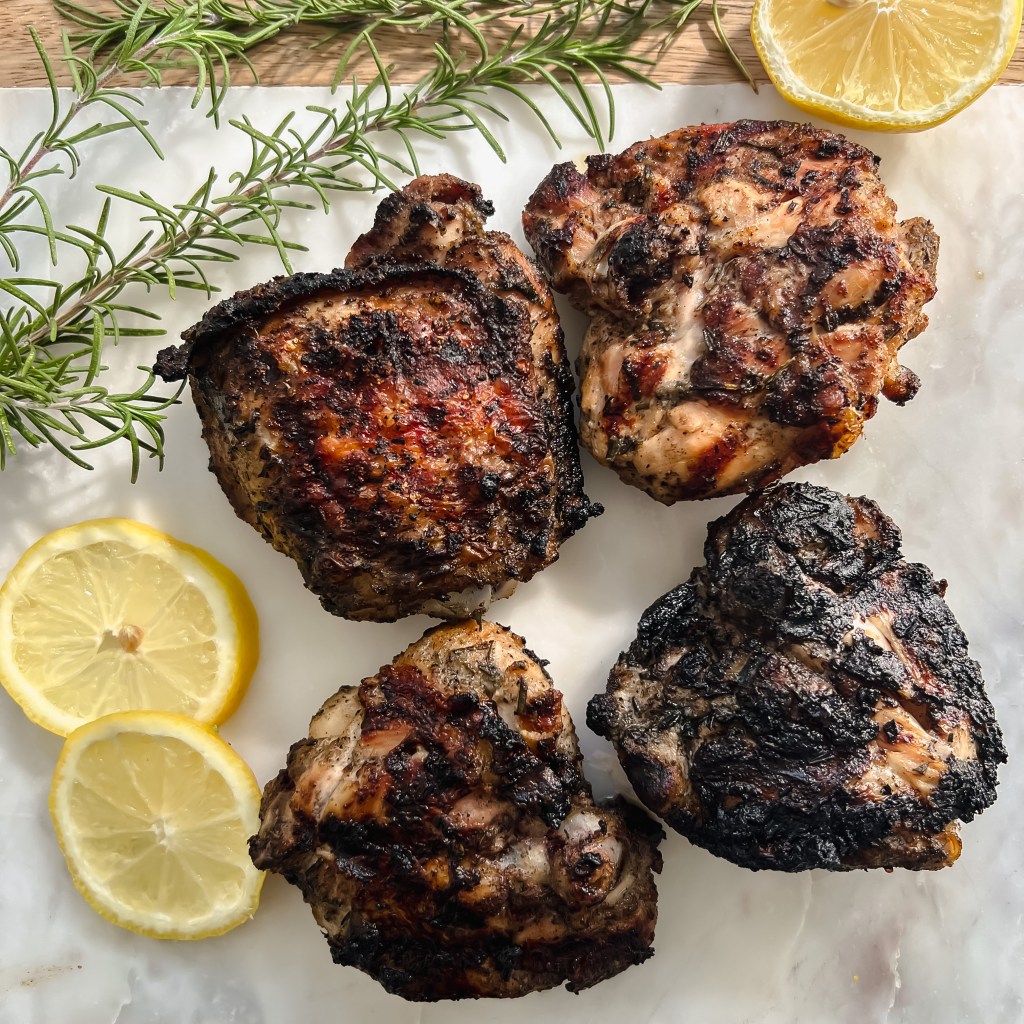 Lemon Rosemary Chicken Thighs Daddio's Kitchen