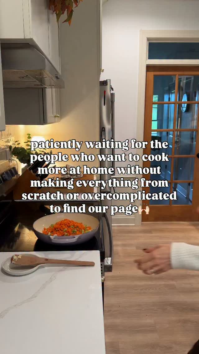 If you’re trying to cook at home more, save money on groceries, & feed your family good food without making EVERYTHING from scratch, you’re in the right place🤎

We’re all about simple recipes, cozy family dinners, & making homemade food feel doable even with 4 hungry boys running around our house😂

No complicated ingredients or spending hours in the kitchen. Just good food for the people you love using the food we’ve got & working hard not to waste stuff! Always a goal of mine & what we can’t finish we give to the chickens 🐓 

If you’re new here, grab our FREE ebook with 20 family-friendly dinners to make your week a little easier! Comment DINNER and I’ll send it your way🥰
